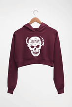 Load image into Gallery viewer, Stone Cold Steve Austin (WWE) Crop HOODIE FOR WOMEN-Maroon-Ektarfa.online
