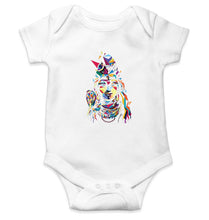 Load image into Gallery viewer, Shiv Kids Romper For Baby Boy/Girl-0-5 Months(18 Inches)-White-Ektarfa.online
