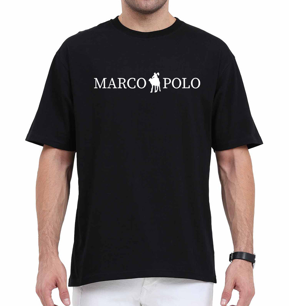 Marc O'Polo Oversized T-Shirt for Men-Black-Ektarfa.online