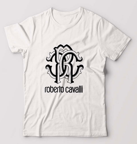 Roberto Cavalli T-Shirt for Men-White-Ektarfa.online