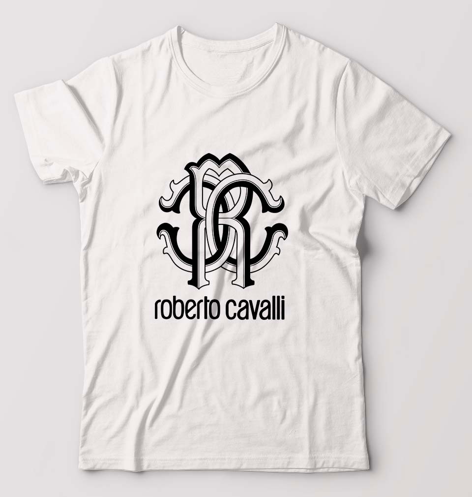 Roberto Cavalli T-Shirt for Men-White-Ektarfa.online
