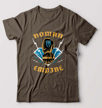 Load image into Gallery viewer, Roman Reigns WWE T-Shirt for Men-Olive Green-Ektarfa.online

