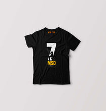 Load image into Gallery viewer, MS Dhoni (MSD) T-Shirt for Boy/Girl-Black-Ektarfa.online
