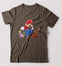 Load image into Gallery viewer, Mario T-Shirt for Men-Olive Green-Ektarfa.online
