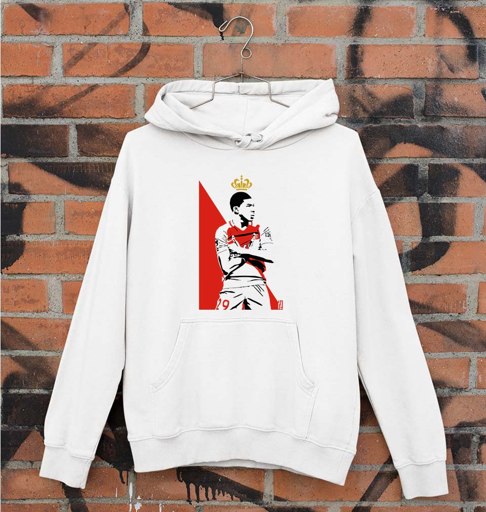 Kylian Mbappé Unisex Hoodie for Men/Women-White-Ektarfa.online