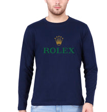 Load image into Gallery viewer, Rolex Full Sleeves T-Shirt for Men-Navy Blue-Ektarfa.online
