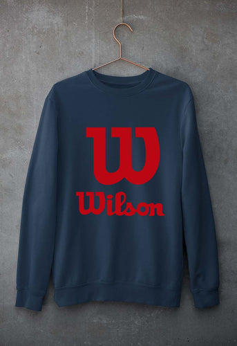 Wilson Unisex Sweatshirt for Men/Women-Navy Blue-Ektarfa.online