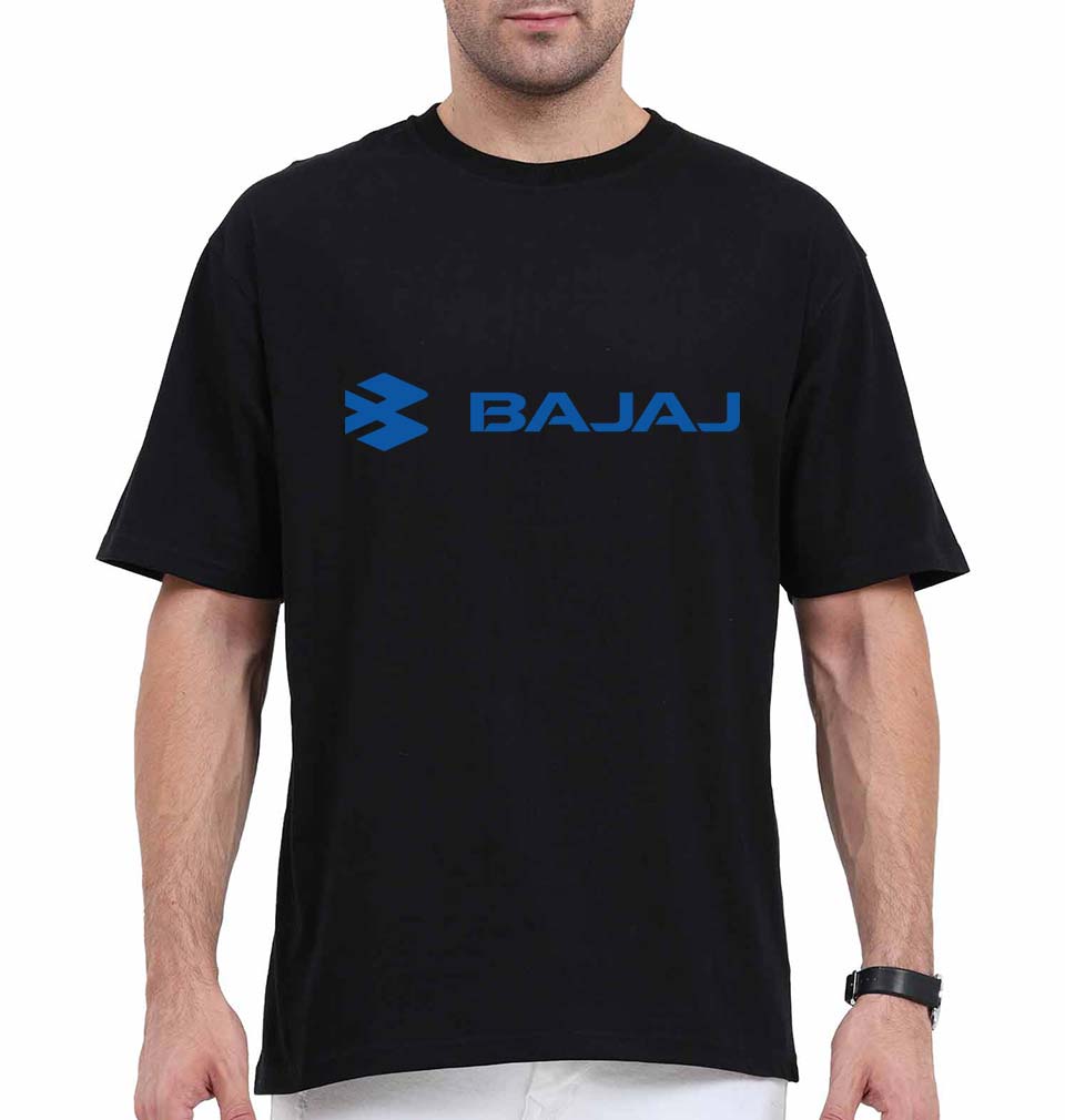 Bajaj Oversized T-Shirt for Men-Black-Ektarfa.online
