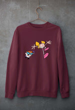 Load image into Gallery viewer, Dexter&#39;s Laboratory Unisex Sweatshirt for Men/Women-Maroon-Ektarfa.online
