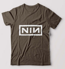 Load image into Gallery viewer, Nine Inch Nails T-Shirt for Men-Olive Green-Ektarfa.online
