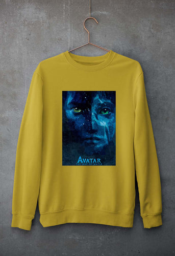Avatar Unisex Sweatshirt for Men/Women-Mustard Yellow-Ektarfa.online