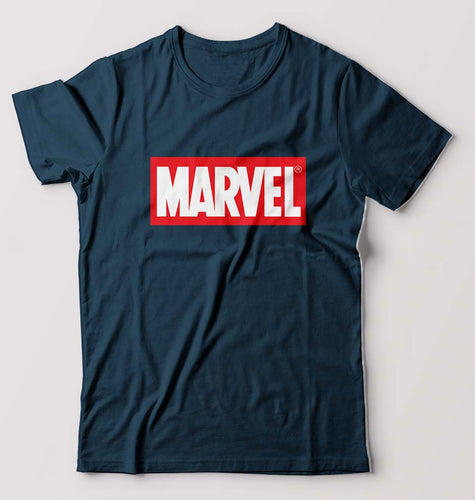 Marvel T-Shirt for Men-Petrol Blue-Ektarfa.online