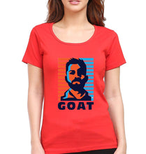 Load image into Gallery viewer, Virat Kohli T-Shirt for Women-Red-Ektarfa.online
