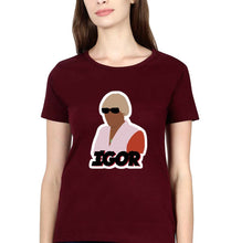 Load image into Gallery viewer, Igor T-Shirt for Women-Maroon-Ektarfa.online
