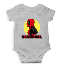 Load image into Gallery viewer, Deadpool Superhero Kids Romper For Baby Boy/Girl-0-5 Months(18 Inches)-Grey-Ektarfa.online
