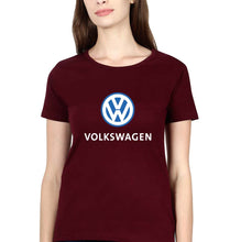 Load image into Gallery viewer, Volkswagen T-Shirt for Women-Maroon-Ektarfa.online
