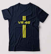Load image into Gallery viewer, Valentino Rossi(VR 46) T-Shirt for Men-Navy Blue-Ektarfa.online

