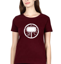 Load image into Gallery viewer, Thor Superhero T-Shirt for Women-Maroon-Ektarfa.online

