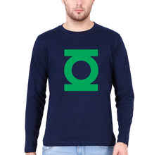 Load image into Gallery viewer, Green Lantern Superhero Full Sleeves T-Shirt for Men-Navy Blue-Ektarfa.online
