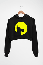 Load image into Gallery viewer, Batman Superhero Crop HOODIE FOR WOMEN-Black-Ektarfa.online
