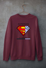 Load image into Gallery viewer, Superman Gym Unisex Sweatshirt for Men/Women-Maroon-Ektarfa.online
