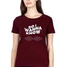 Load image into Gallery viewer, Arctic Monkeys T-Shirt for Women-Maroon-Ektarfa.online
