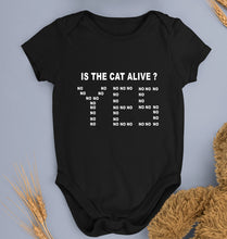 Load image into Gallery viewer, SCHRÖDINGER&#39;S CAT Kids Romper For Baby Boy/Girl-Black-Ektarfa.online
