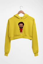 Load image into Gallery viewer, Mohamed Salah HOODIE FOR WOMEN-Mustard Yellow-Ektarfa.online

