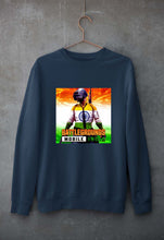 Load image into Gallery viewer, Battlegrounds Mobile India (BGMI) Unisex Sweatshirt for Men/Women-Navy Blue-Ektarfa.online
