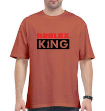Load image into Gallery viewer, Roblox Oversized T-Shirt for Men-Coral-Ektarfa.online
