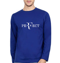 Load image into Gallery viewer, Roger Federer Perfect Full Sleeves T-Shirt for Men-Royal Blue-Ektarfa.online
