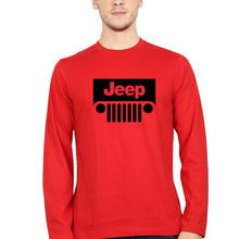Load image into Gallery viewer, Jeep Full Sleeves T-Shirt for Men-Red-Ektarfa.online
