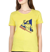 Load image into Gallery viewer, Khabib Nurmagomedov T-Shirt for Women-Yellow-Ektarfa.online
