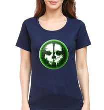 Load image into Gallery viewer, Call of Duty (COD) T-Shirt for Women-Navy Blue-Ektarfa.online
