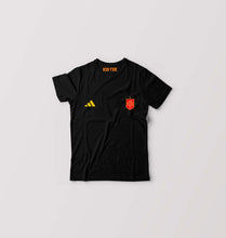 Load image into Gallery viewer, Spain Football T-Shirt for Boy/Girl-Black-Ektarfa.online
