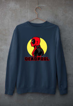 Load image into Gallery viewer, Deadpool Superhero Unisex Sweatshirt for Men/Women-Navy Blue-Ektarfa.online
