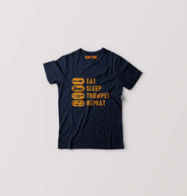 Load image into Gallery viewer, Trumpet Kids T-Shirt for Boy/Girl-Navy Blue-Ektarfa.online
