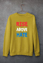 Load image into Gallery viewer, Rise Above Hate John Cena Unisex Sweatshirt for Men/Women-Mustard Yellow-Ektarfa.online
