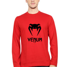 Load image into Gallery viewer, UFC Venum Full Sleeves T-Shirt for Men-Red-Ektarfa.online
