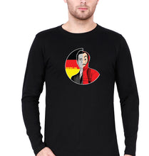 Load image into Gallery viewer, Money Heist Berlin Full Sleeves T-Shirt for Men-Black-Ektarfa.online
