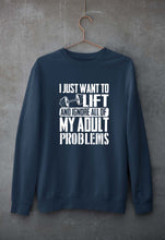 Load image into Gallery viewer, Gym Unisex Sweatshirt for Men/Women-Navy Blue-Ektarfa.online
