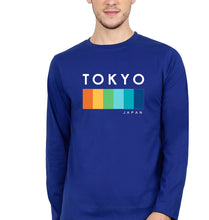 Load image into Gallery viewer, Tokyo Japan Full Sleeves T-Shirt for Men-Royal Blue-Ektarfa.online

