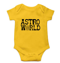 Load image into Gallery viewer, Astroworld Travis Scott Kids Romper For Baby Boy/Girl-Yellow-Ektarfa.online
