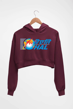 Load image into Gallery viewer, Hindustan Aeronautics Limited (HAL) Crop HOODIE FOR WOMEN-Maroon-Ektarfa.online
