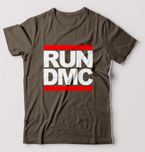 Load image into Gallery viewer, Run DMC T-Shirt for Men-Olive Green-Ektarfa.online
