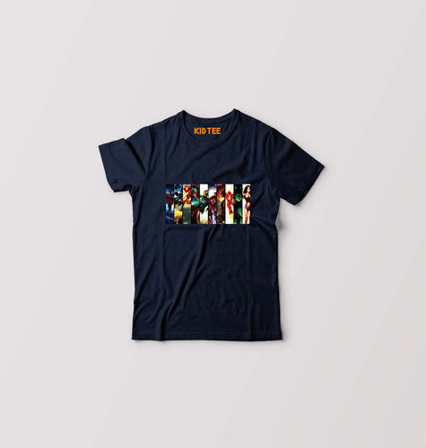 Superhero Kids T-Shirt for Boy/Girl-Navy Blue-Ektarfa.online