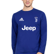 Load image into Gallery viewer, Juventus F.C. 2021-22 Full Sleeves T-Shirt for Men-Royal Blue-Ektarfa.online
