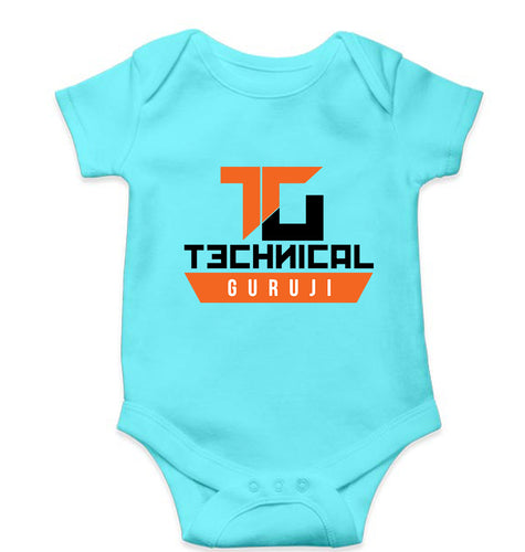 Technical Guruji(Gaurav Chaudhary) Kids Romper For Baby Boy/Girl-Sky Blue-Ektarfa.online
