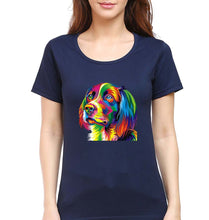 Load image into Gallery viewer, Eagle T-Shirt for Women-Navy Blue-Ektarfa.online
