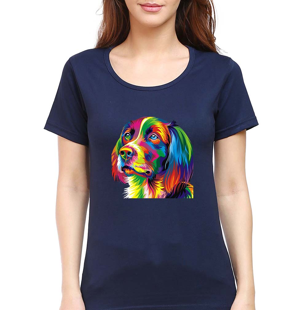 Eagle T-Shirt for Women-Navy Blue-Ektarfa.online